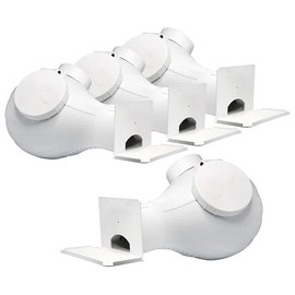 S&K Bo Axis Purple Martin Gourds with Tunnels, Pack of 4 – Versatile, Starling-Resistant Housing