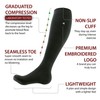 Compression Socks for Men and Women (Lightweight, Graduated Compression, Seamless)