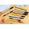 Cello Black Ballpoint Pens Pack of 20 Tri-Jet Ball Pens
