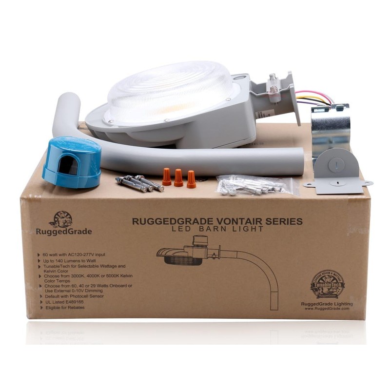 RuggedGrade 60W - Vontair Series - LED Barn Style Light