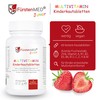 Fürstenmed Multivitamin Chewable Tablets Strawberry – Children Vitamins – No Additives – Natural – Vegan – Made in Germany, ,