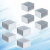 Tissting Pack of 4 Aluminium Heatsinks 60 x 60 x