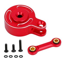 Fixed Link Steering Servo Saver for Arrma 1/8 Infraction Mojave Typhon Vendetta, 1/10 Big Rock Granite Kraton Outcast Senton Vorteks