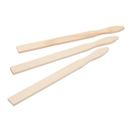 Fit For The Job 3 pack 300mm (12") Wooden Paint Stirrers Mixing Sticks for Fast, Effective Hand Mixing of Up To 10 Litre Tins of Paint & Woodstains - Mixes Colour Streaks In, Gives Even Consistency
