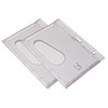 PCL Media ltd Clear Enclosed ID Card Holder, ID Badge