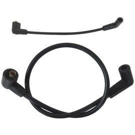 Gxcdizx 2-Pack Spark Plug Wire Set for John Deere P216 P218 P220 P224, Compatible with 316 318 420 Tractors, 25CM+55CM, Copper & Rubber