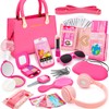 Little Girl Purse with Pretend Makeup for Toddlers, 49PCS Kids