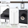 Osimir Outdoor Pendant Light, 14" Large Dusk to Dawn Outdoor