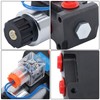 waltyotur 6 Port 12V DC 13GPM Hydraulic Adjustable Variable Flow