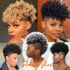 Rafabcici Mohawk Wig for Black Women – Short Kinky Curly