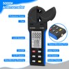 Digital Anemometer Wind Speed Meter, 6-in-1 Wind Gauge for Velocity/Temperature/Relative