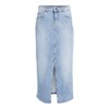 Object Objellen Mw Women's Long Denim Skirt Noos Denim Skirt,