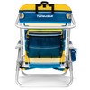 Homevative Cooler+ Folding Backpack Beach Chair with 5 Positions, Towel