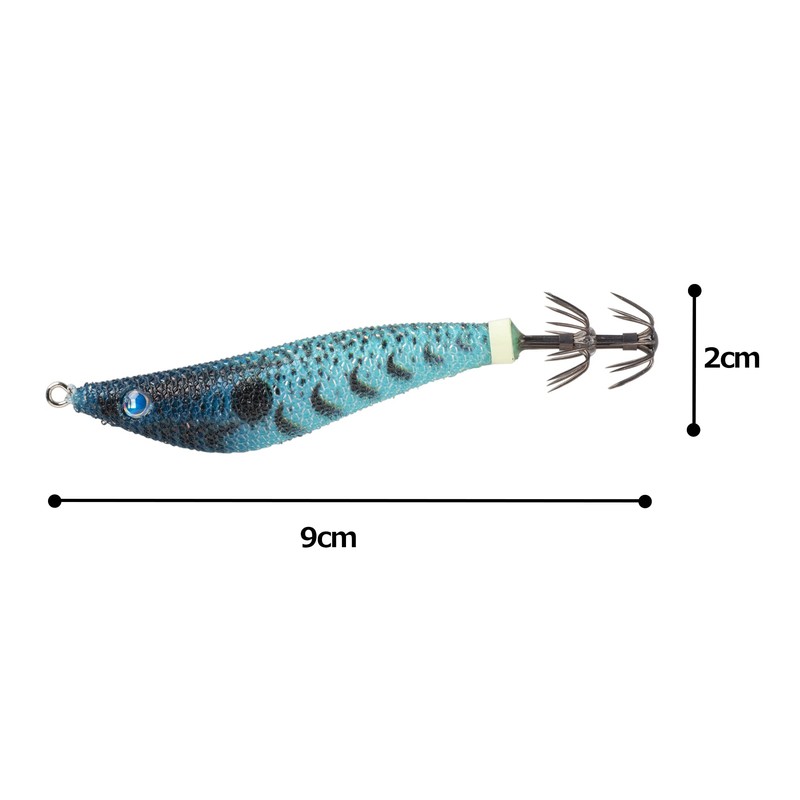 Major Craft Big Eye Sutte Size: 80#6 Blue Luminous Blue