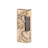 (Without Butane) Metal Butane Lighter with Flint, Soft Flame, Dragon