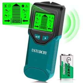 Stud Finder - 5 in 1 Electronic Stud Finder Wall Scanner, Stud Sensor with Digital LCD Display & Intelligent Smart Chip, Beam Finders Wall Detector for Wood AC Wire Metal Studs Joist (‎Peacock Blue)