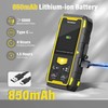 IKOVWUK Dual Laser Measuring Tool, 393FT/120M Green Bilateral Laser Distance