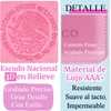 2 Pack Porta Pasaporte y Visa Mexicano para 2 Personas