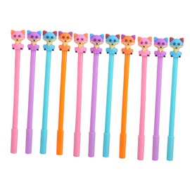 Operitacx 11st Fox Gel Pen Animal Ballpoint Pen Cartoon Ink Pen Portable Pen Office Ink Pens Cartoon Gel Pens Plastic Writing Pen Simple Student
