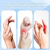 Tavvke 6 Pcs Trigger Finger Splints, Adjustable Single Straps Finger