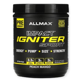 Impact Igniter Sport (pre Entreno) 50sv Peach Mango - Allmax Sabor Peach/mango
