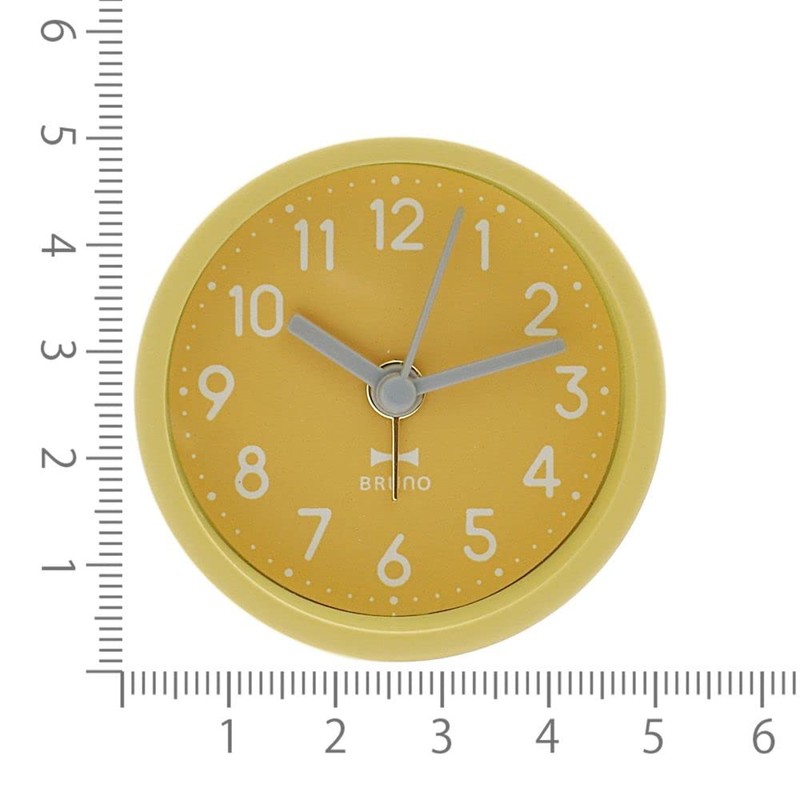 BRUNO Round Little Clock [Green] Watch Alarm BCA013-GR