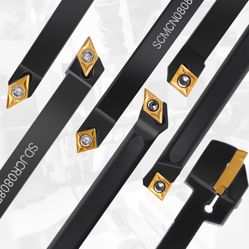 Lathe Turning Holders Threading Tools Bit-Set 21pcs - Metal Lathe