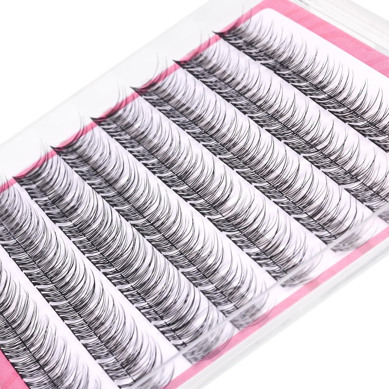 Natural Cluster Lashes Wispy CC Curl 9-11MM Mixed Lengths Eyelash