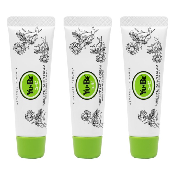 Yu-Be Advanced Formula Pure Hydration Cream Trio - Daily Oil