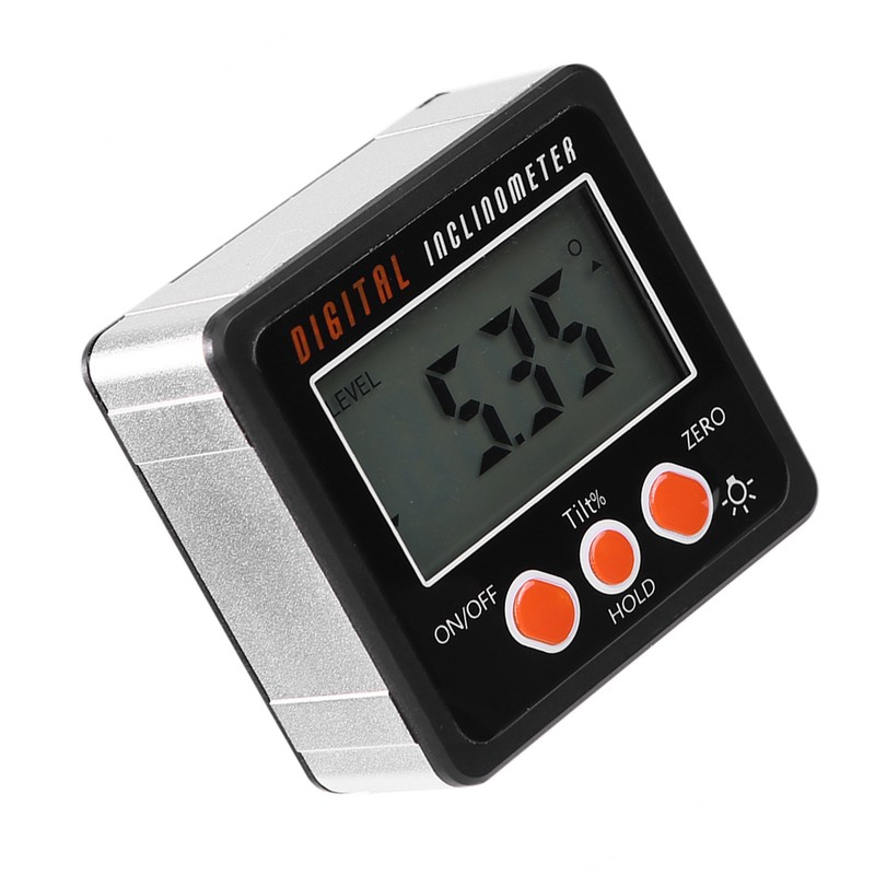 Horizontal Angle Meter Digital Protractor Inclinometer Electronic Level Box Magnetic