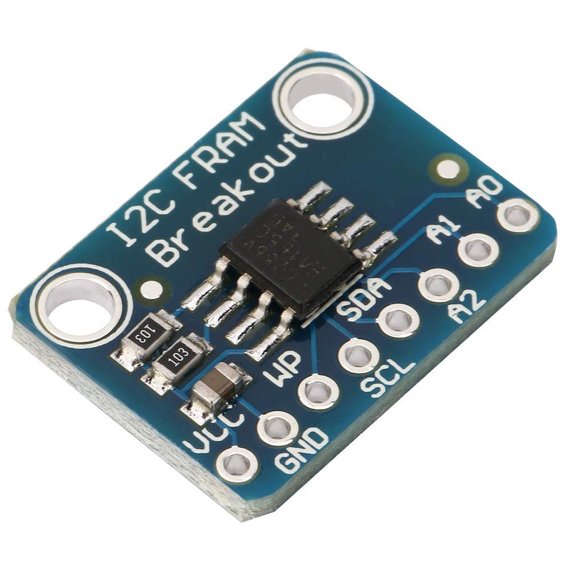 I2C Non Volatile FRAM Breakout Board, MB85RC256V 32KB FRAM Breakout