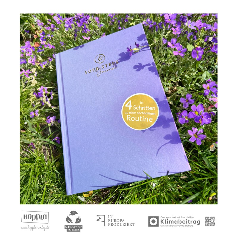 Four Steps Journal - Diary for a Sustainable Positive Routine,