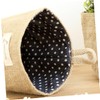 ABOOFAN 1PCS Small Storage Baskets Bag Cotton Linen Hanging Storage