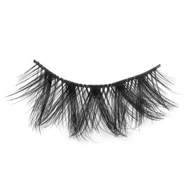 Azenlo False Eyelashes 24 Pairs Faux Mink Lashes 14mm Wispy Lashes 3D Fluffy Cat Eye Lashes （style 056)