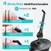 COSLUS C50 Irrigador Bucal Portátil para Dientes, 4 Modos y