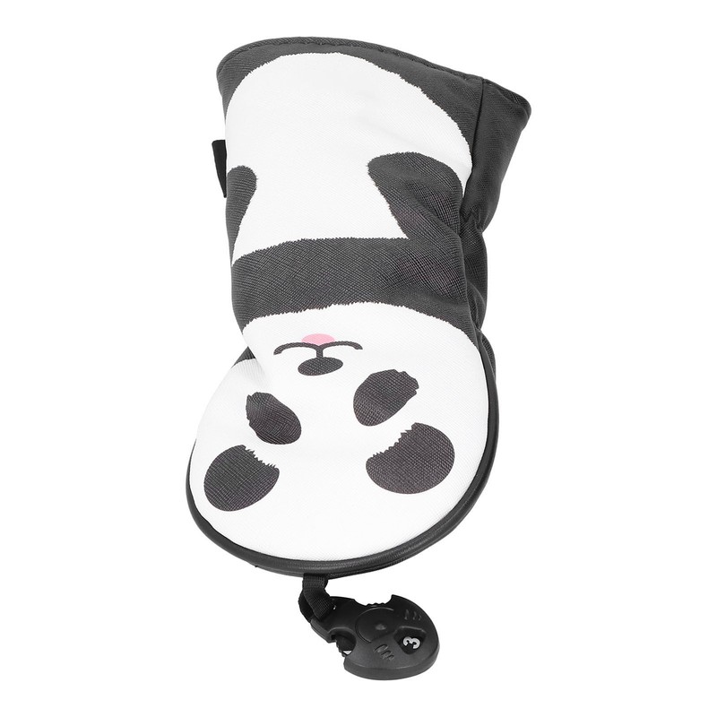PU Leather Golf Wood Head Covers Waterproof Cartoon Cute Thicken