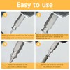 5 Pcs Damaged Screw Extractor Set, Double Ended Broken Bolt