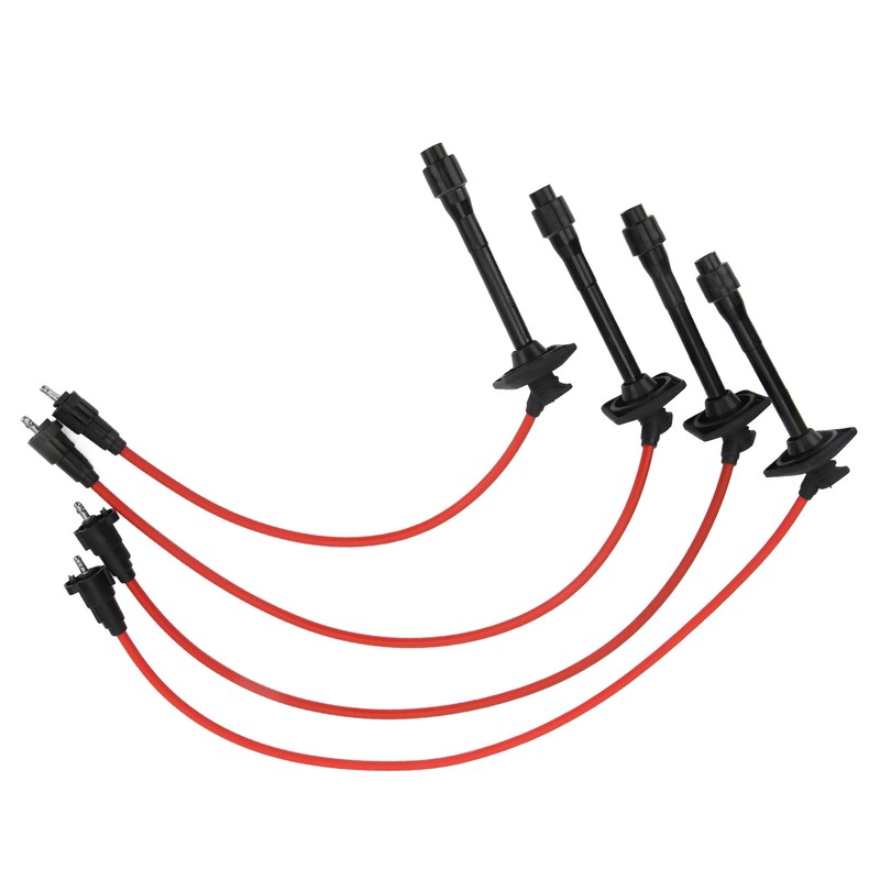 4Pcs/Set Spark Plug Wire Set Ignition Cable Kit 90919‑22400 Replacement
