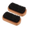 BIUDECO Pcs Wooden Beard Mustache Grooming Brush Beechwood Handle Hair