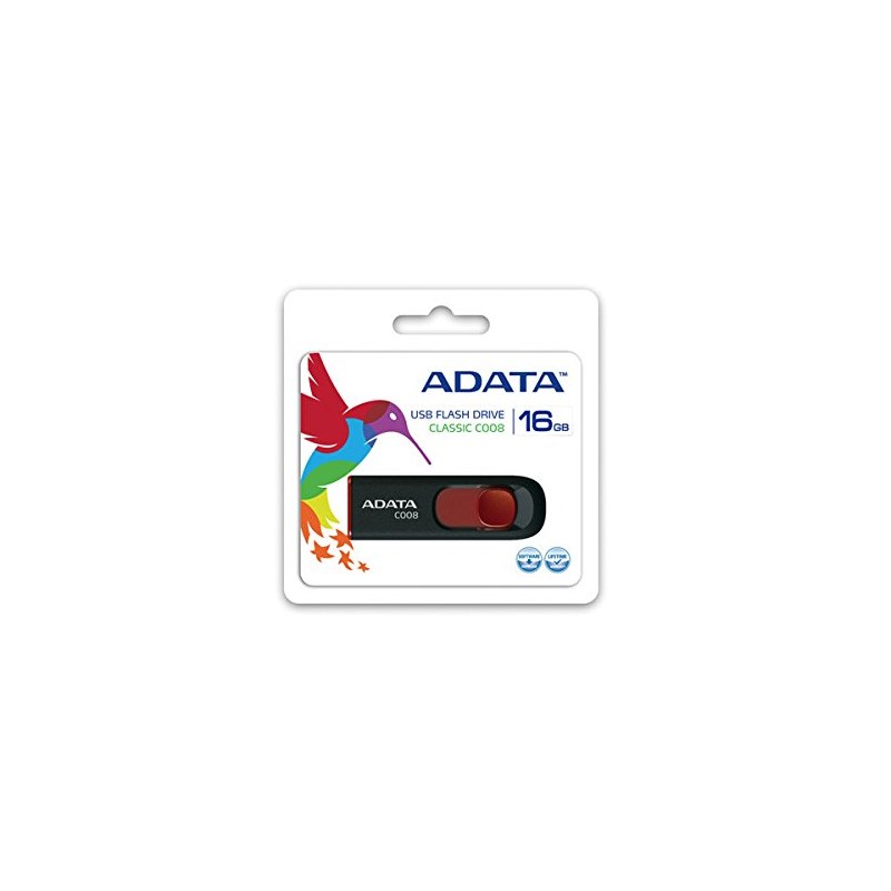 PSA ADATA Memoria USB 16 GB, Kit de 10 Pïezas,