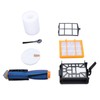 Vacuum Accessories Kit Main Brush Side Brush Filter Mesh Robot