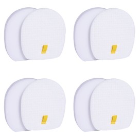 4 Foam & Felt Filter Replacement for Shark Rocket Pro Cordless IX140,IX141,IX142,IZ140,IZ141C,IZ142,IZ162H,IZ362H,IZ363HT,IZ440H,IZ462H,IZ482H, IZ483H,UZ145 Stick Vacuums,Compare to Part # 617FJ140
