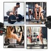 WFX Weight Lifting Reverse Hook Strap Lifting Straps Pair with