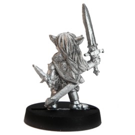 Stonehaven Gnome Paladin Miniature Figure (for 28mm Scale Table Top War Games) - Made in USA