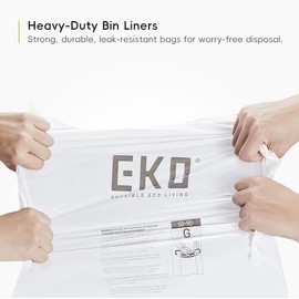 EKO White G Bin Liners