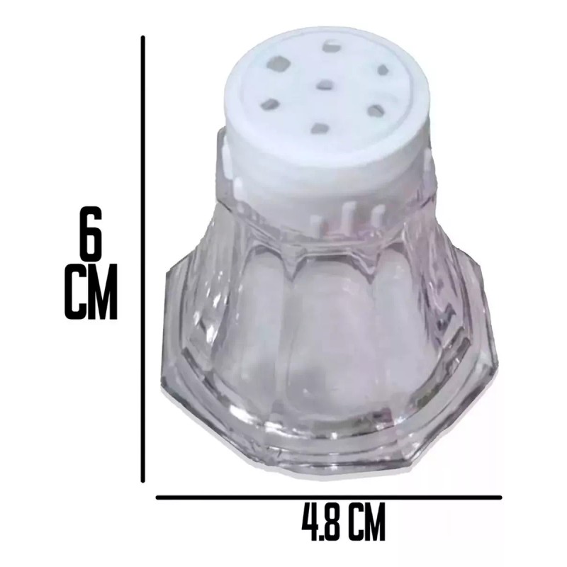 MDJ 24 Saleros + Servilleteros De Plástico Para Fiesta