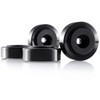 Hifi Lab Aluminium Black Audio Devices 30x11 Legs Feet Aluminium