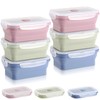 Mifoci 6 Pcs Silicone Containers for Food Collapsible Food Storage