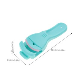 WOONEKY 2pcs Eyelash Makeup Tools Plastic Curlers Clamp Easy to Hold Curl Your Lashes