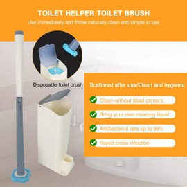 Toilet Wand Holder Replacement for Clorox – Compatible with Clorox Toilet Wand System, Secure & Durable Storage for Toilet Cleaning Brush